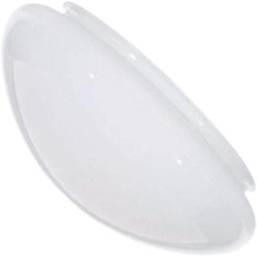 img 3 attached to Satco 9.5-Inch Replacement Mushroom Glass Shade - White (50/330), 7-7/8 Inch Fitter