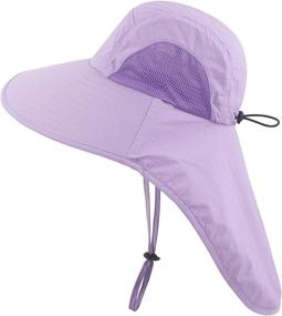 img 4 attached to 🎣 Muryobao Summer Outdoor Sun Hat for Boys - Ultimate Protection Bucket Style Fishing Hat