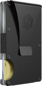 img 4 attached to 🔒 Hayvenhurst Obsidian Minimalist Blocking Wallets