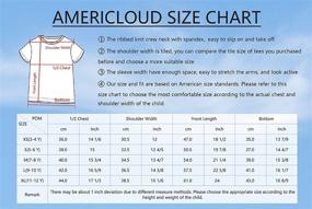 img 1 attached to 👕 AMERICLOUD серый футболка XL с длинным рукавом на горловине: модная одежда для девочек и стильные топы, футболки и блузы