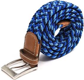 img 4 attached to Anchor21 Elastic Stretch Multicolored Cayuga Men's Accessories