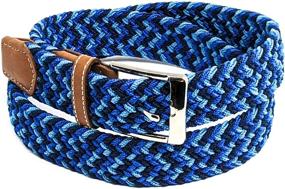 img 1 attached to Anchor21 Elastic Stretch Multicolored Cayuga Men's Accessories