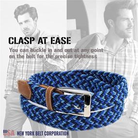 img 3 attached to Anchor21 Elastic Stretch Multicolored Cayuga Men's Accessories