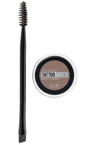 img 4 attached to Maybelline New York Tattoostudio Brow Pomade: Long-Lasting, Buildable Soft Brown Eyebrow Makeup (0.106 Oz)
