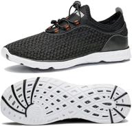 premium tianyuqi women's mesh slip on water shoes: ultimate comfort and optimal traction logo