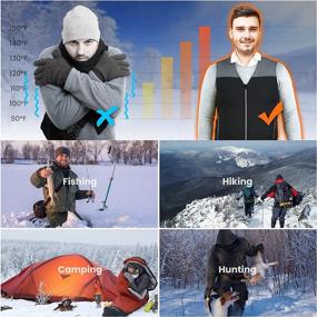 img 1 attached to 🧥 Rechargeable Smart Heated Vest for Women and Men - Upgraded Warming Jacket, Battery Not Included