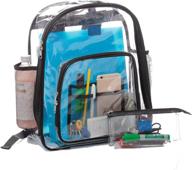 backpacks transparent backpack adjustable matching logo