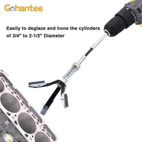 img 3 attached to Gohantee Cylinder Adjustable Deglazer Diameter Abrasive & Finishing Products