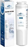 💧 glacier fresh ukf8001 water filter cartridge (1 pack) - nsf 42 certified & compatible with maytag, whirlpool, filter 4, and more! логотип