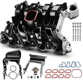 img 4 attached to 🔧 A-Premium Upper Intake Manifold with Thermostat for Ford Crown Victoria Mustang Thunderbird Town Car Mercury Grand Marquis Cougar 1996-2000 V8 4.6L: High Quality and Compatibility