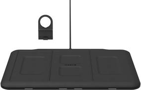 img 2 attached to 🔌 Ultimate 4-in-1 Wireless Charging Mat: Charge Up to Four Devices Wirelessly + USB! Designed for iPhone, AirPods, Apple Watch, Pixel, Galaxy & Qi-Enabled Devices