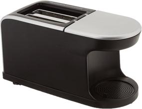 img 2 attached to 🍳 Maxi-Matic Dual Function Breakfast Station Toaster: 2-in-1 Appliance in Sleek Black