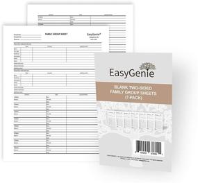 img 4 attached to 📚 Premium 7-Pack Blank Two-Sided Family Group Sheets: Archival-Quality Genealogy Forms for Ancestry Research