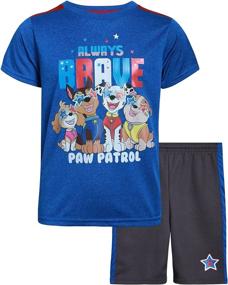 img 4 attached to Nickelodeon Boys Paw Patrol Shorts Boys' Clothing : Clothing Sets