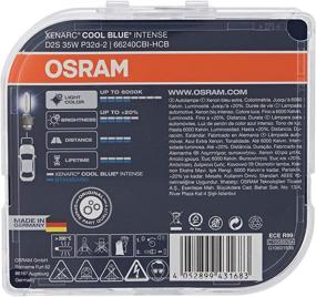 img 2 attached to 💡 OSRAM Xenarc Cool Blue Intense D2S Ксеноновые лампы для автомобильных фар (Twin Pack) 66240CBI-HCB