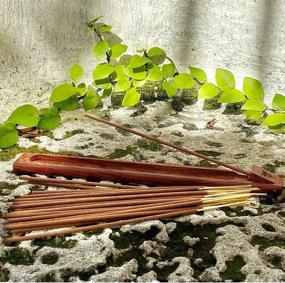 img 1 attached to OneSoul Collection Sweet Cinnamon Incense Sticks - 20 Handcrafted Artisan Incense Sticks - Premium Quality