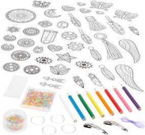 img 1 attached to 🎨 Discover Creativity with Shrinky Dinks 397J Jewelry Kit