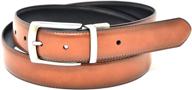 rotated burnished reversible belt by nybc logo