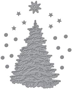 img 3 attached to 🎄 Spellbinders O Christmas Trim a Tree Collection Metal Etched Dies: Мгновенно украсьте свои залы!