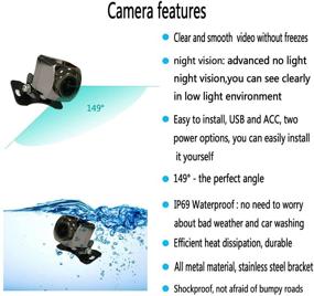 img 1 attached to Highly Efficient Casoda WiFi Wireless Backup Camera for iPhone and Android: Uninterrupted Ultra-Strong Signal, Smooth Video Playback, Crystal Clear Picture Ideal for Cars, SUVs, RVs, and More – Hassle-free Installation