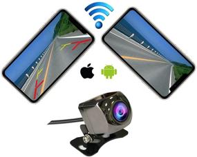 img 4 attached to Highly Efficient Casoda WiFi Wireless Backup Camera for iPhone and Android: Uninterrupted Ultra-Strong Signal, Smooth Video Playback, Crystal Clear Picture Ideal for Cars, SUVs, RVs, and More – Hassle-free Installation