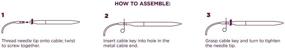 img 1 attached to Options Interchangeable Circular Knitting Needle