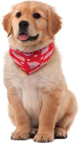 img 1 attached to TinaWood Washable Bandanas American Independence Dogs