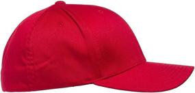 img 1 attached to Flexfit Men's Athletic Fitted Baseball Cap