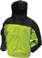 stay safe and dry with frogg toggs men's toadz highway reflective waterproof breathable rain jacket logo