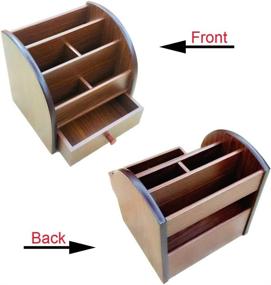 img 1 attached to 🗂️ Organize and Store Your Remote Controls: Office Stationery Drawer Organizer - HeBen1028