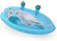 chenchen mirrored bathroom parakeets canaries logo