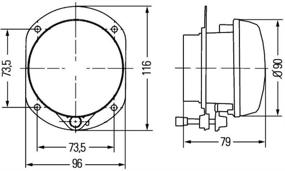 img 3 attached to HELLA 009295041 Mercedes Benz Passenger Assembly