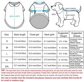 img 3 attached to 🐶 Cozy and Stylish: EastCities Dog Clothes for Small Dogs Pajamas Puppy Outfit