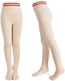 img 2 attached to Mardonskey Fleece Leggings Waisted Legging Girls' Clothing and Leggings