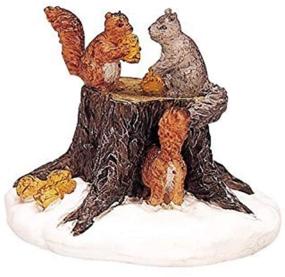 img 1 attached to 🐿️ Lemax Village Collection 2003 Chipmunks On Tree Stump Figurine 32693" - "Lemax Village Collection 2003 Chipmunks On Tree Stump Figurine for Sale - Model 32693