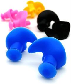 img 3 attached to 🏊 Waterproof Swimming Earplugs: Shield Your Ears in the Pool! (Multi-Color)