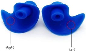 img 2 attached to 🏊 Waterproof Swimming Earplugs: Shield Your Ears in the Pool! (Multi-Color)