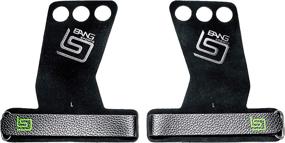 img 1 attached to Bang Sports Gymnastics Grips: WOD Cross Training Leather Hand Grips, Palm Protection for Men and Women
