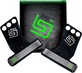 img 2 attached to Bang Sports Gymnastics Grips: WOD Cross Training Leather Hand Grips, Palm Protection for Men and Women