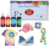🎨 vibrant 26 colors fabric tie dye kit: perfect for festivities, easy-to-use, just add water - ideal for family, friends, and group parties logo