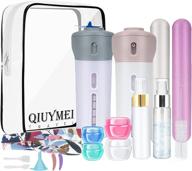 🧳 qiuymei refillable toiletries containers - accessory essentials for convenient travel logo