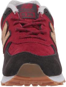img 3 attached to 574 V1 Winter Suede Lace-up Sneaker for Kids by New Balance