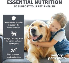 img 2 attached to Premium Chicken & Chickpea Dinner, Dry Dog Food for Optimal Nutrition - Simply Perfection