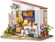 🏠 rolife wooden dollhouse construction kit: creative dolls, accessories, and miniature house логотип