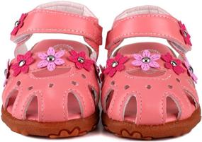 img 2 attached to Anrenity Sandals Cartoon Toddler LX 002WT Apparel & Accessories Baby Boys for Shoes