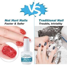 img 2 attached to 💨 Quick & Easy Gel Nail Polish Remover - 2 Pack - No Foil, Soaking, or Wrapping - 2-3 Minute Removal