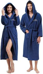 img 4 attached to AW BRIDAL Couples Lightweight Sleepwear