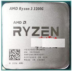 img 1 attached to AMD Ryzen 3 3200G Четырехъядерный 3.6 ГГц процессор CPU с разъемом AM4 - Эффективная четырехпоточная производительность на 65 Вт, L3=4M.