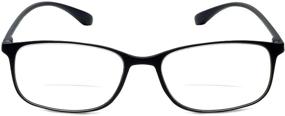 img 3 attached to 👓 Clear Bi-Focal Flexie Reading Glasses - Calabria 720CB: Enhance Visual Clarity and Comfort