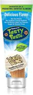 vanilla bling: the ultimate anticavity fluoride toothpaste for kids - tanner's tasty paste (4.2 oz.) logo